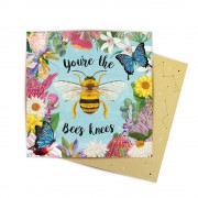 Mini Greeting Card | Enchanted Garden Bee